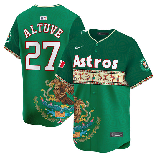 Astros Mexico Aztec Vapor Premier Limited Jersey V2 - Printed