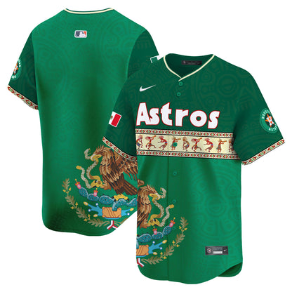 Astros Mexico Aztec Vapor Premier Limited Jersey V2 - Printed