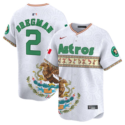 Astros Mexico Aztec Vapor Premier Limited Jersey V2 - Printed