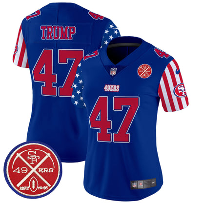 49ers American Style Vapor Limited Jersey - All Stitched