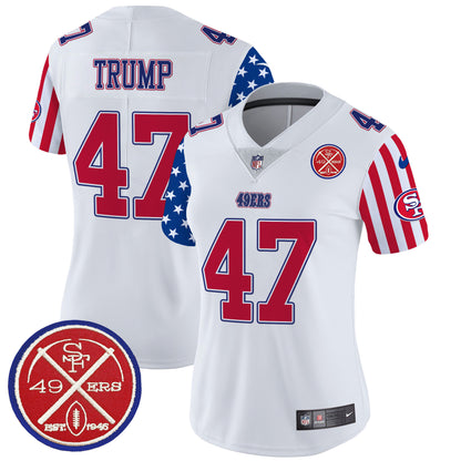 49ers American Style Vapor Limited Jersey - All Stitched