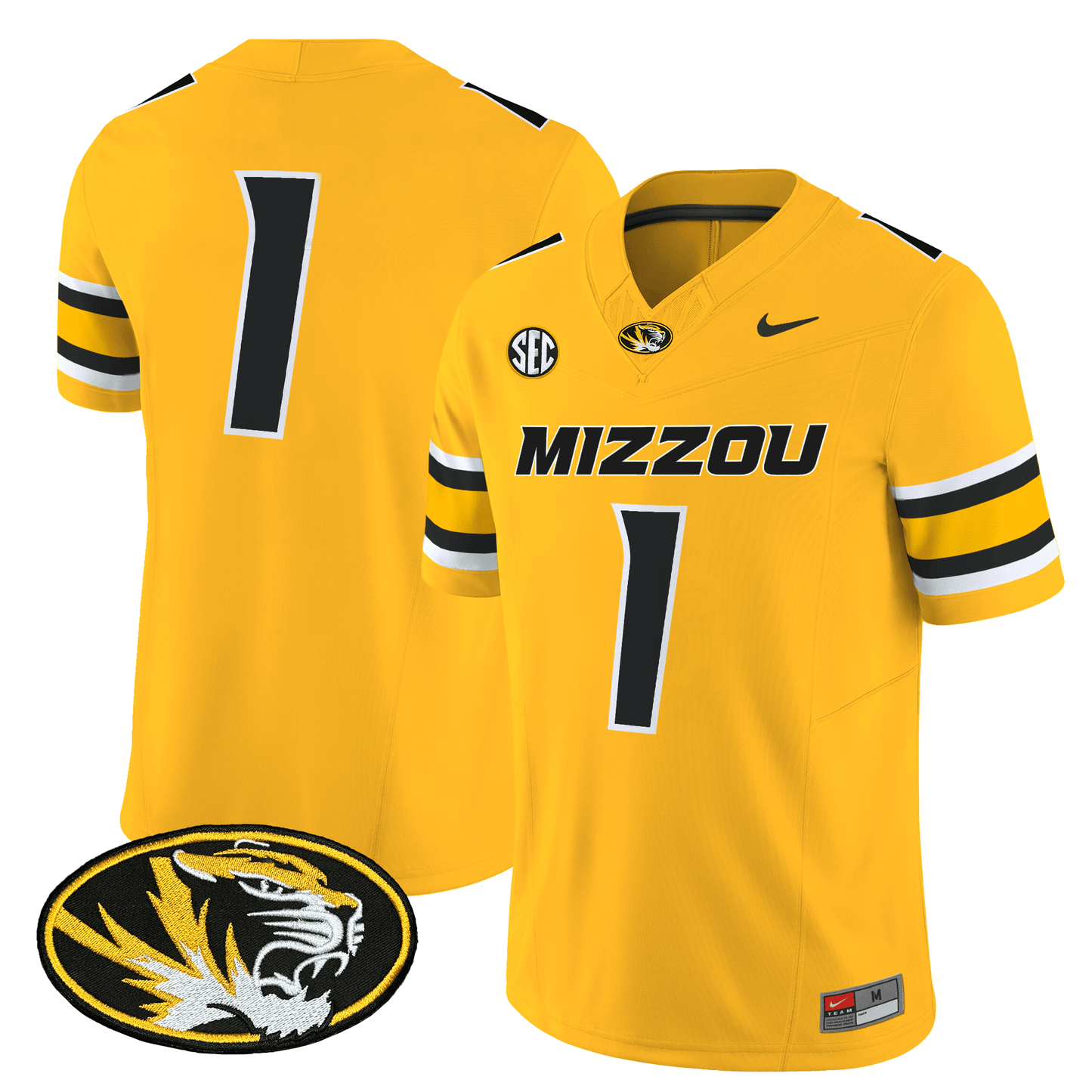 Missouri Tigers Vapor Limited Jersey - All Stitched