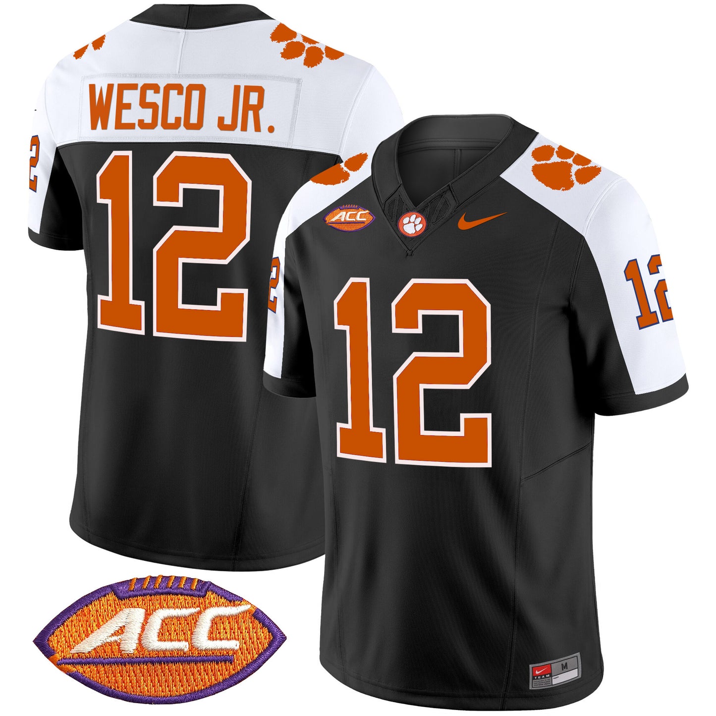 Clemson Tigers Vapor Limited Jersey V2 - All Stitched