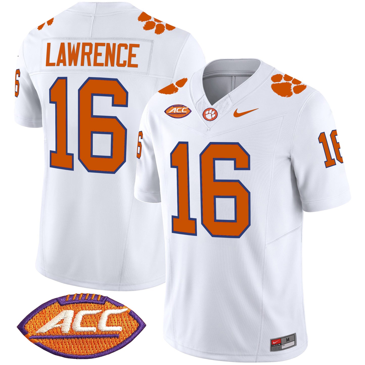 Clemson Tigers Vapor Limited Jersey V2 - All Stitched