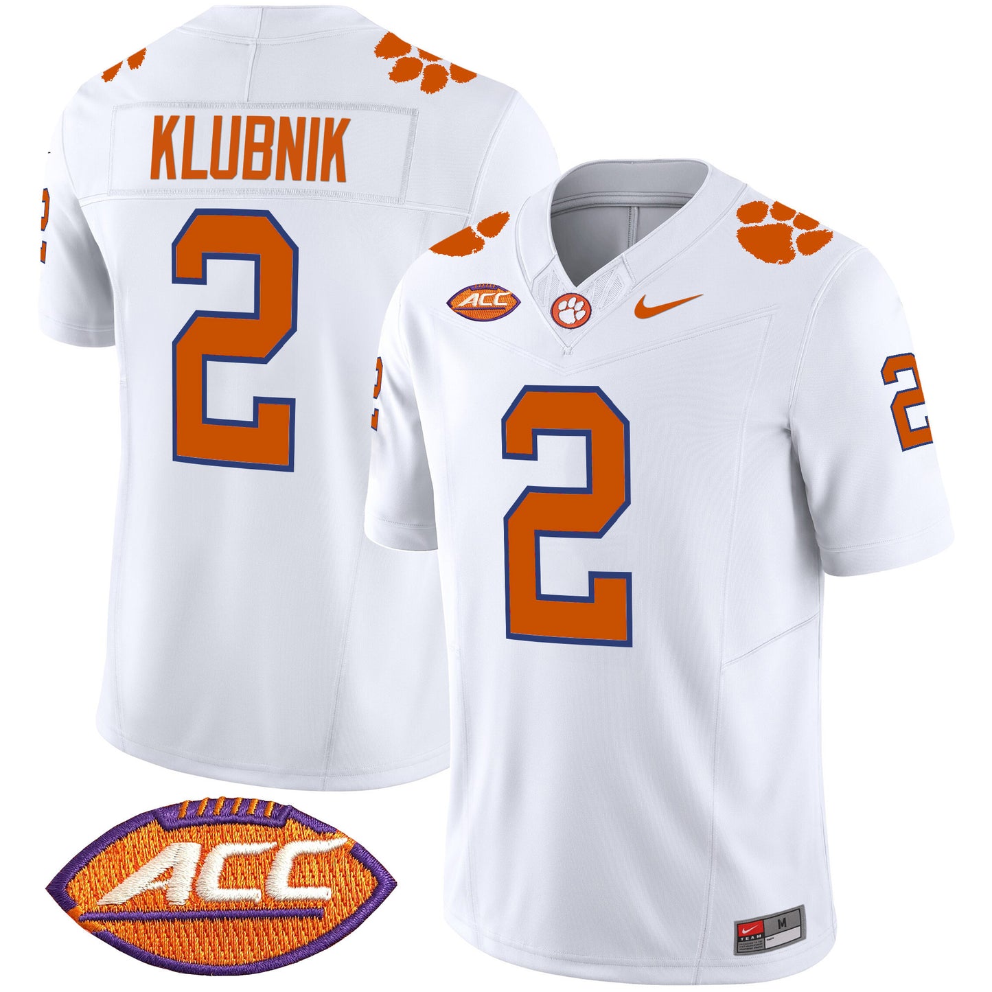 Clemson Tigers Vapor Limited Jersey V2 - All Stitched