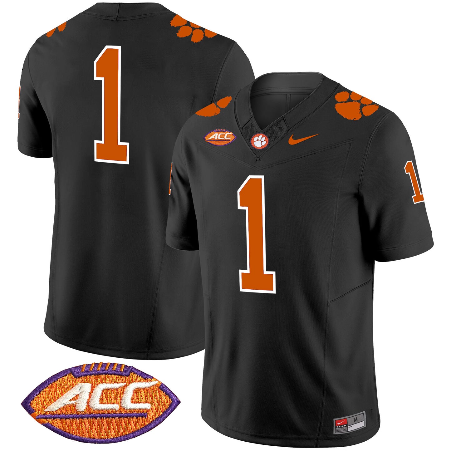 Clemson Tigers Vapor Limited Jersey V2 - All Stitched