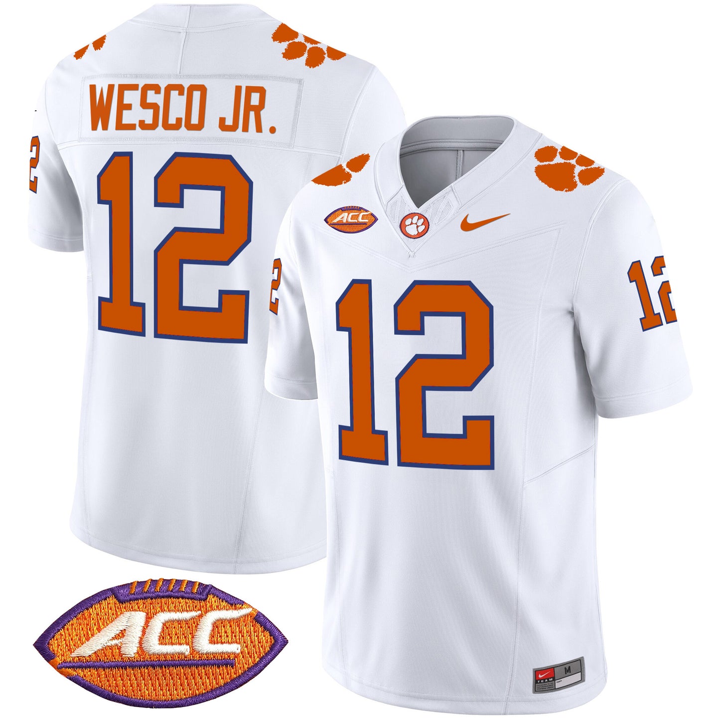 Clemson Tigers Vapor Limited Jersey V2 - All Stitched