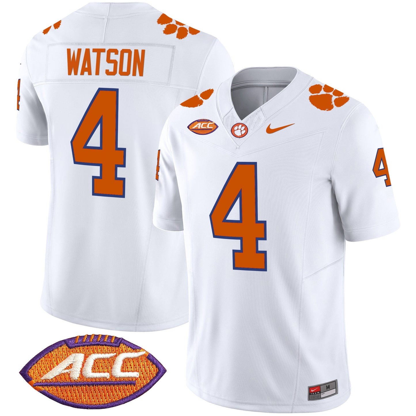 Clemson Tigers Vapor Limited Jersey V2 - All Stitched