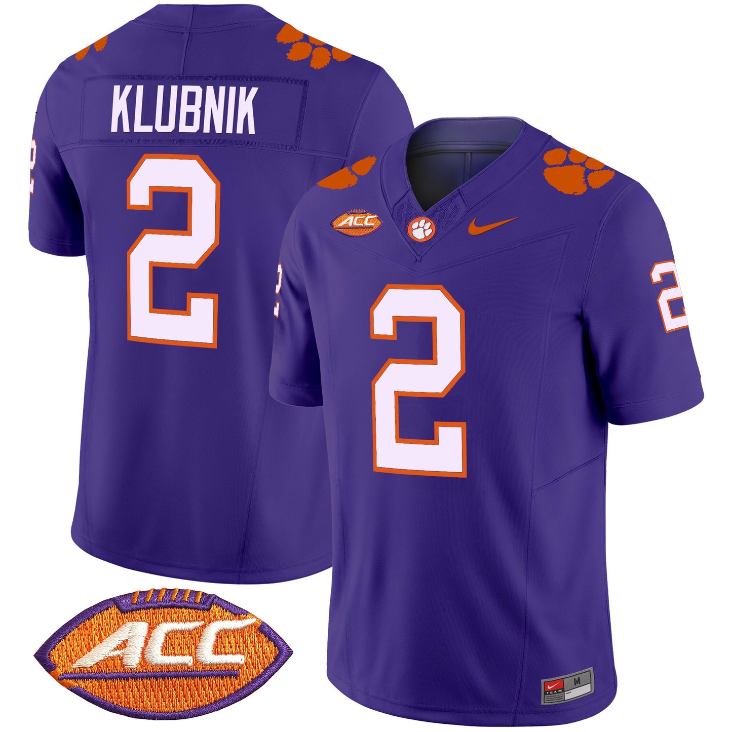 Clemson Tigers Vapor Limited Jersey V2 - All Stitched