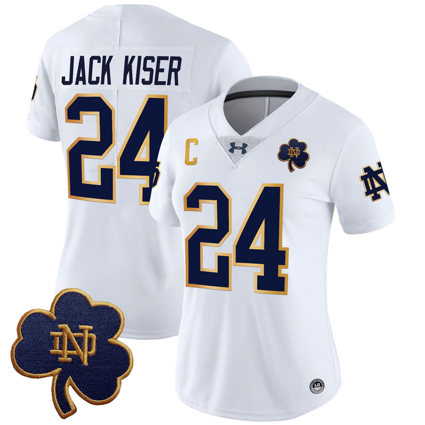 Notre Dame Fighting Irish 2024 Vapor Limited Jersey V3 - All Stitched