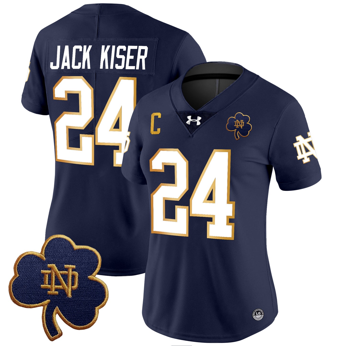 Notre Dame Fighting Irish 2024 Vapor Limited Jersey V3 - All Stitched