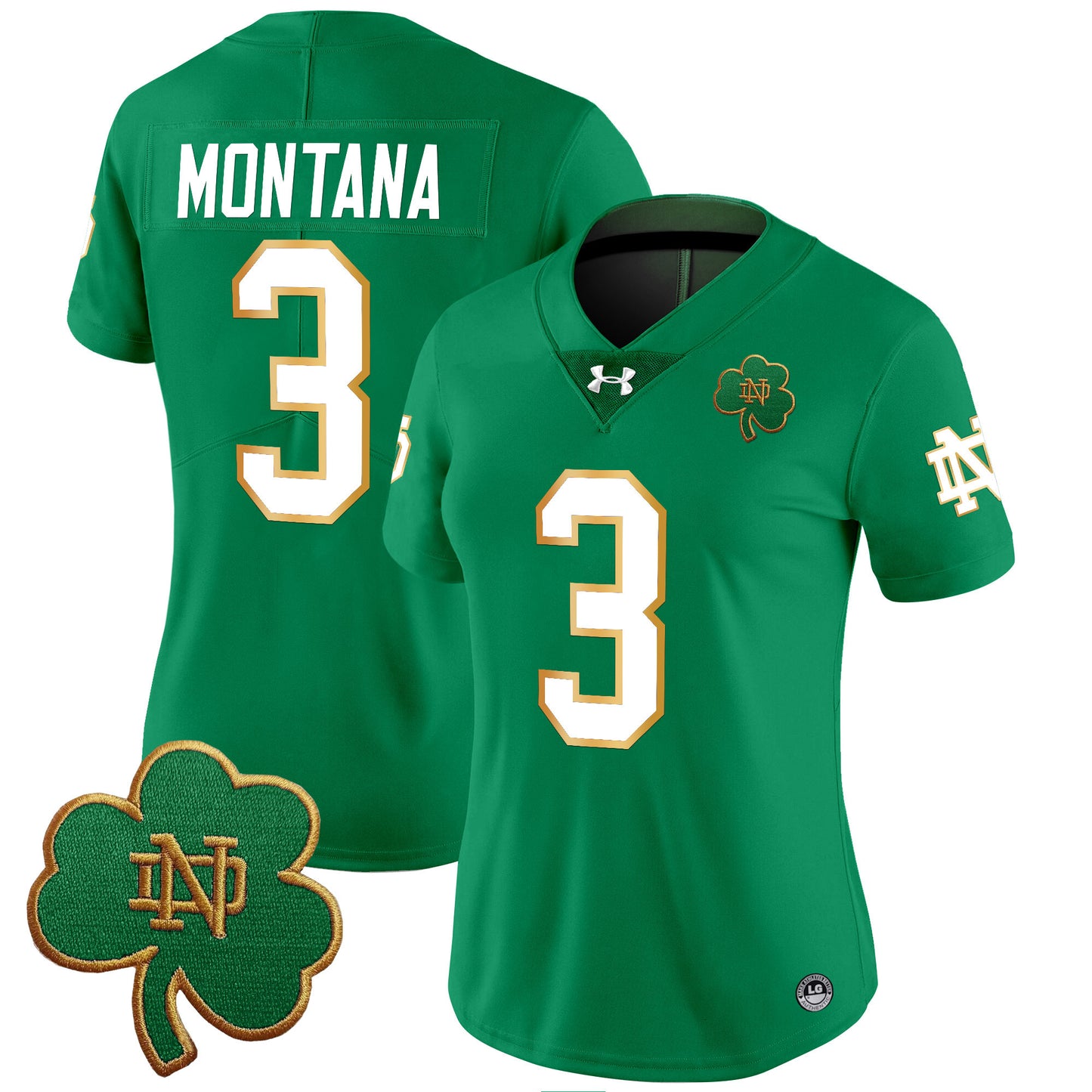 Notre Dame Fighting Irish 2024 Vapor Limited Jersey V3 - All Stitched