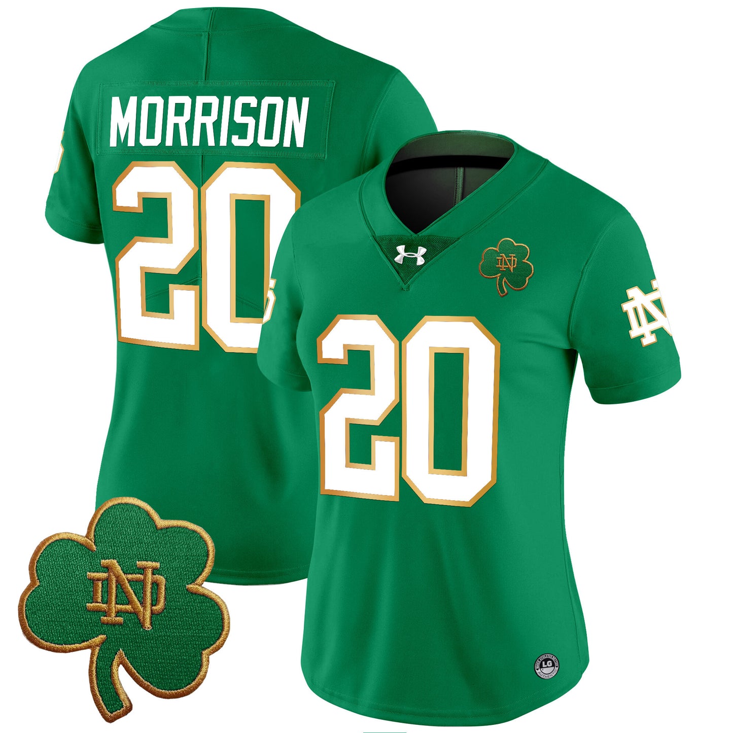 Notre Dame Fighting Irish 2024 Vapor Limited Jersey V3 - All Stitched