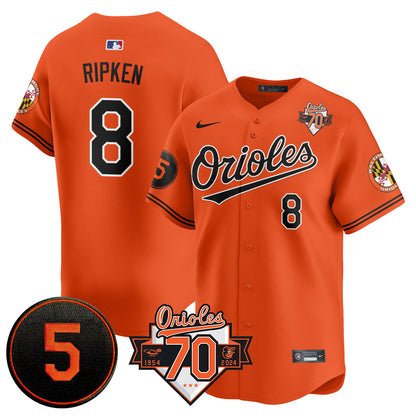 Orioles 1954-2024 - The Orioles Jersey - All Stitched