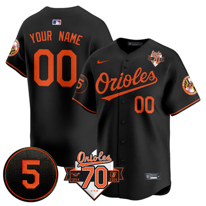 Custom Orioles 1954-2024 - The Orioles Jersey - All Stitched