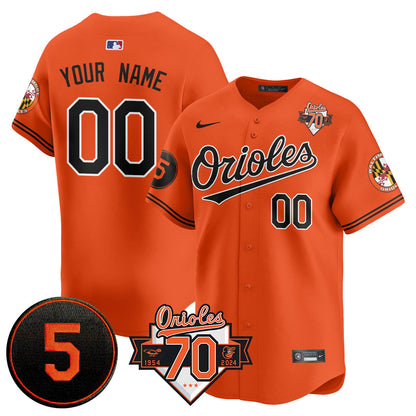 Custom Orioles 1954-2024 - The Orioles Jersey - All Stitched