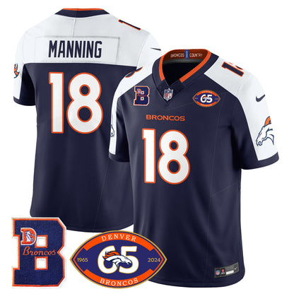 Broncos 1959-2024 Jersey - The Broncos Jersey - All Stitched