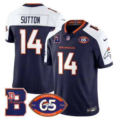 Broncos 1959-2024 Jersey - The Broncos Jersey - All Stitched