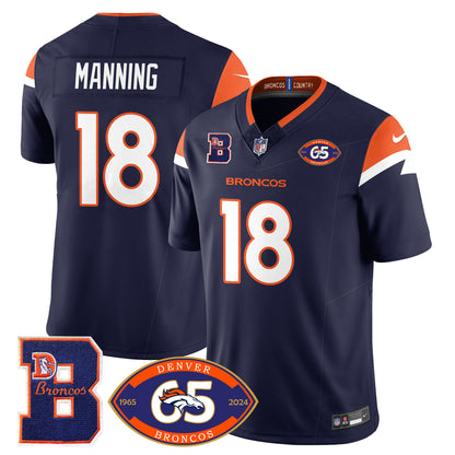 Broncos 1959-2024 Jersey - The Broncos Jersey - All Stitched