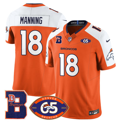 Broncos 1959-2024 Jersey - The Broncos Jersey - All Stitched