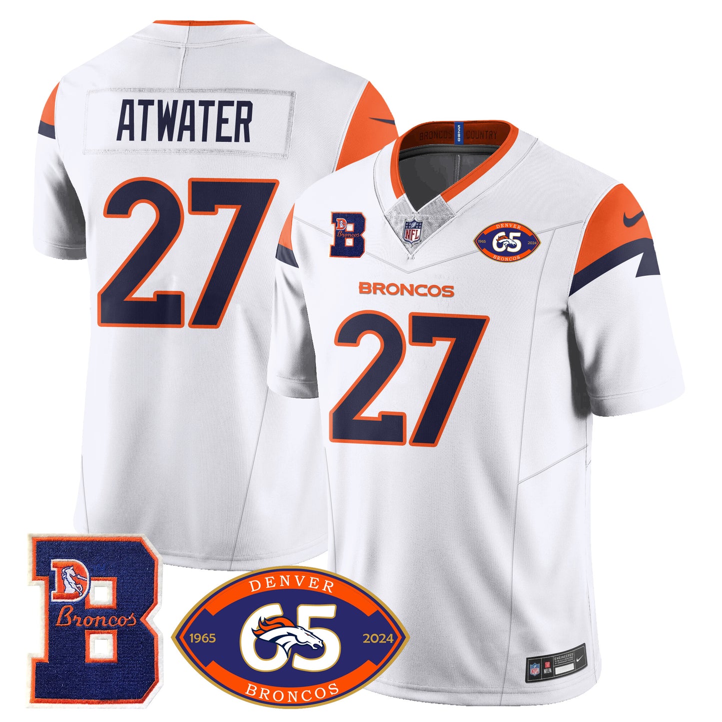 Broncos 1959-2024 Jersey - The Broncos Jersey - All Stitched