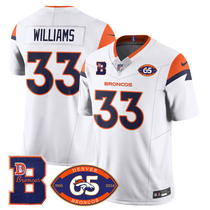 Broncos 1959-2024 Jersey - The Broncos Jersey - All Stitched