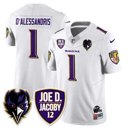 Ravens Purple Rising 2024 Vapor Limited Jersey - All Stitched