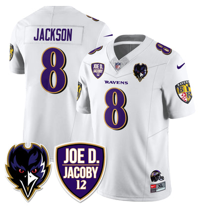 Ravens Purple Rising 2024 Vapor Limited Jersey - All Stitched