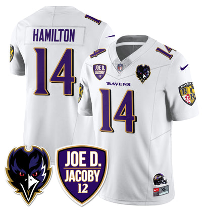 Ravens Purple Rising 2024 Vapor Limited Jersey - All Stitched