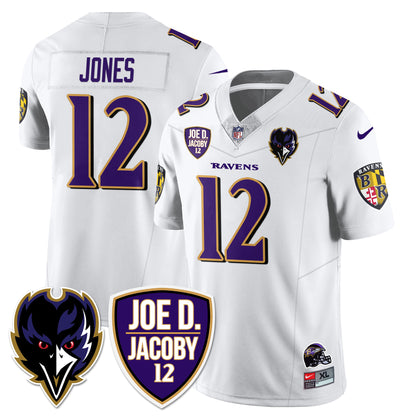 Ravens Purple Rising 2024 Vapor Limited Jersey - All Stitched