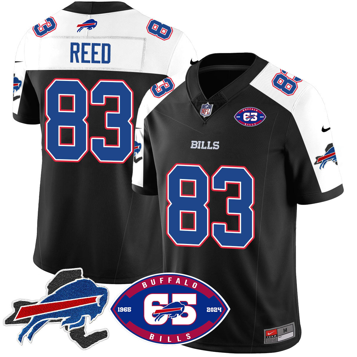 Bills 1959 - 2024 - The Bills Jersey - All Stitched