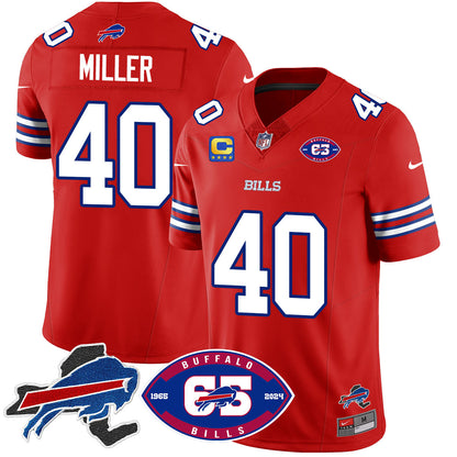 Bills 1959 - 2024 - The Bills Jersey - All Stitched