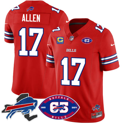 Bills 1959 - 2024 - The Bills Jersey - All Stitched