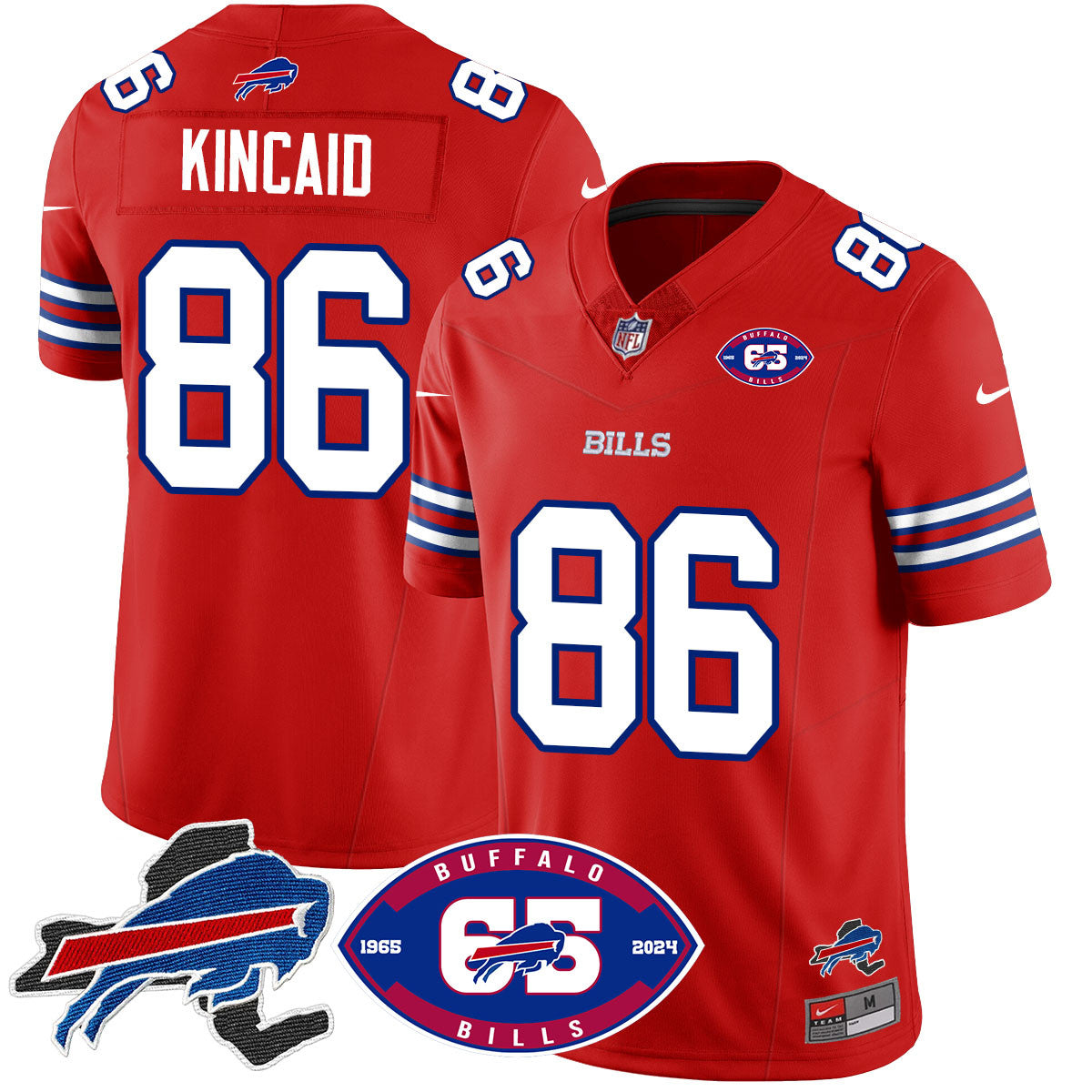 Bills 1959 - 2024 - The Bills Jersey - All Stitched