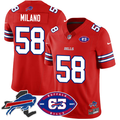 Bills 1959 - 2024 - The Bills Jersey - All Stitched