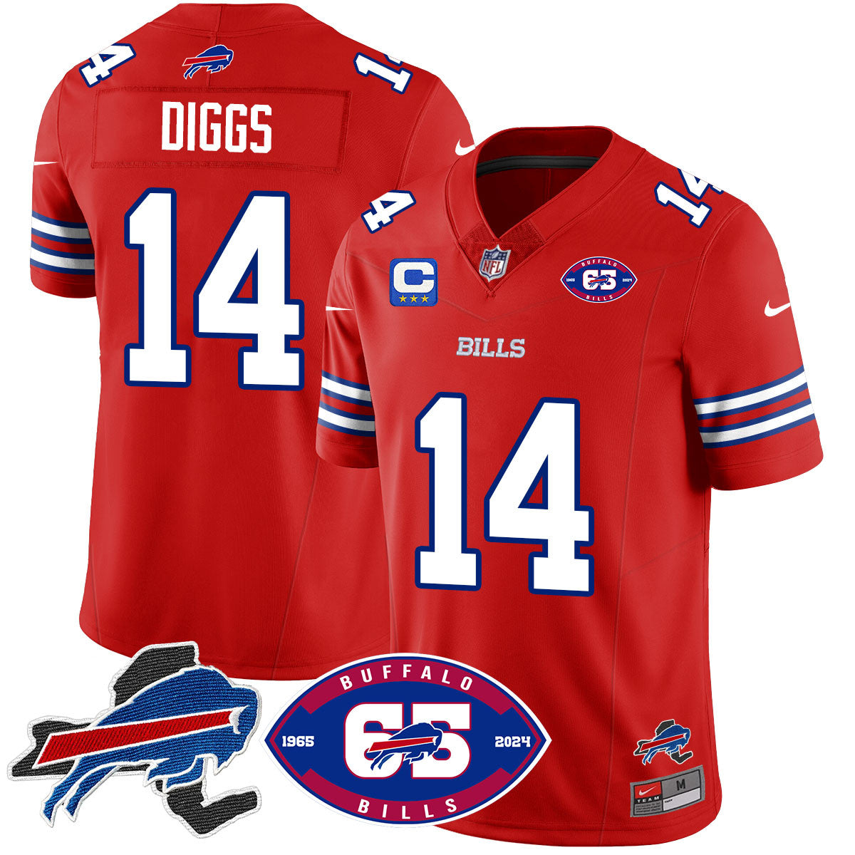 Bills 1959 - 2024 - The Bills Jersey - All Stitched