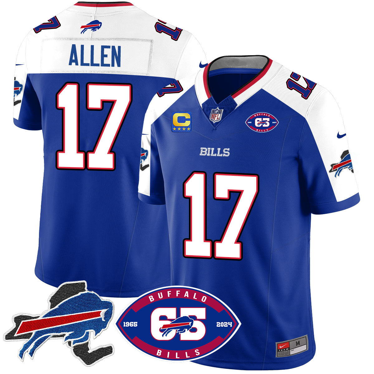 Bills 1959 - 2024 - The Bills Jersey - All Stitched