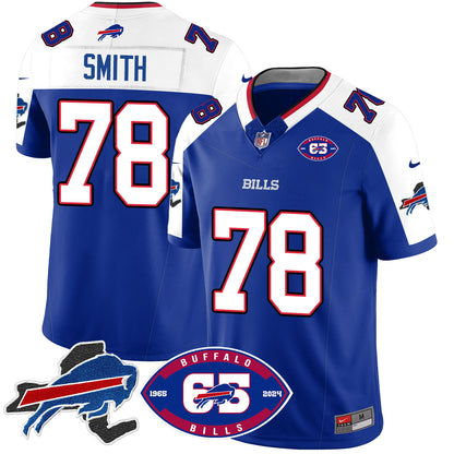 Bills 1959 - 2024 - The Bills Jersey - All Stitched