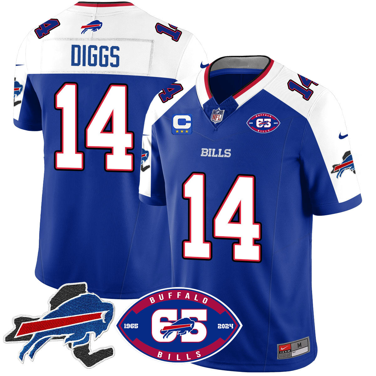 Bills 1959 - 2024 - The Bills Jersey - All Stitched