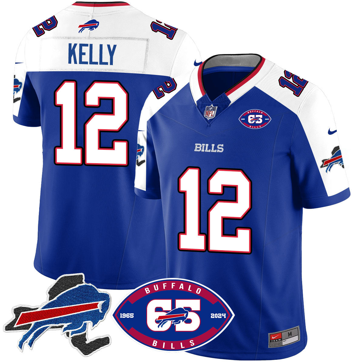 Bills 1959 - 2024 - The Bills Jersey - All Stitched