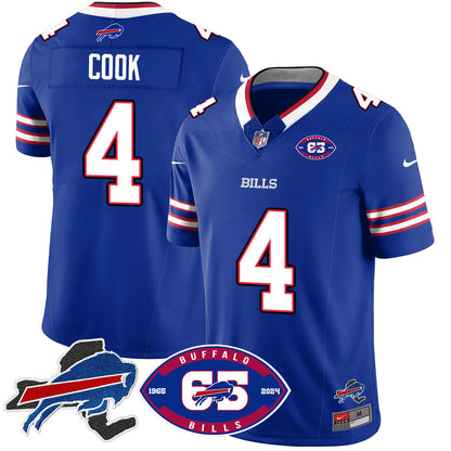 Bills 1959 - 2024 - The Bills Jersey - All Stitched