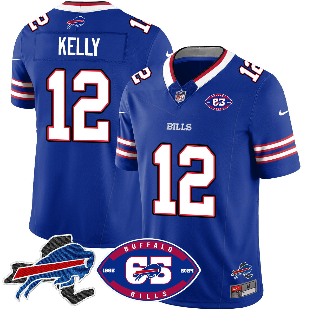 Bills 1959 - 2024 - The Bills Jersey - All Stitched