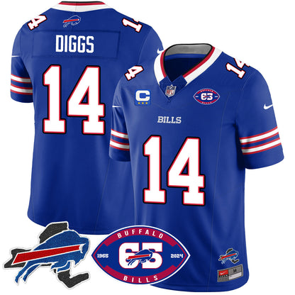 Bills 1959 - 2024 - The Bills Jersey - All Stitched