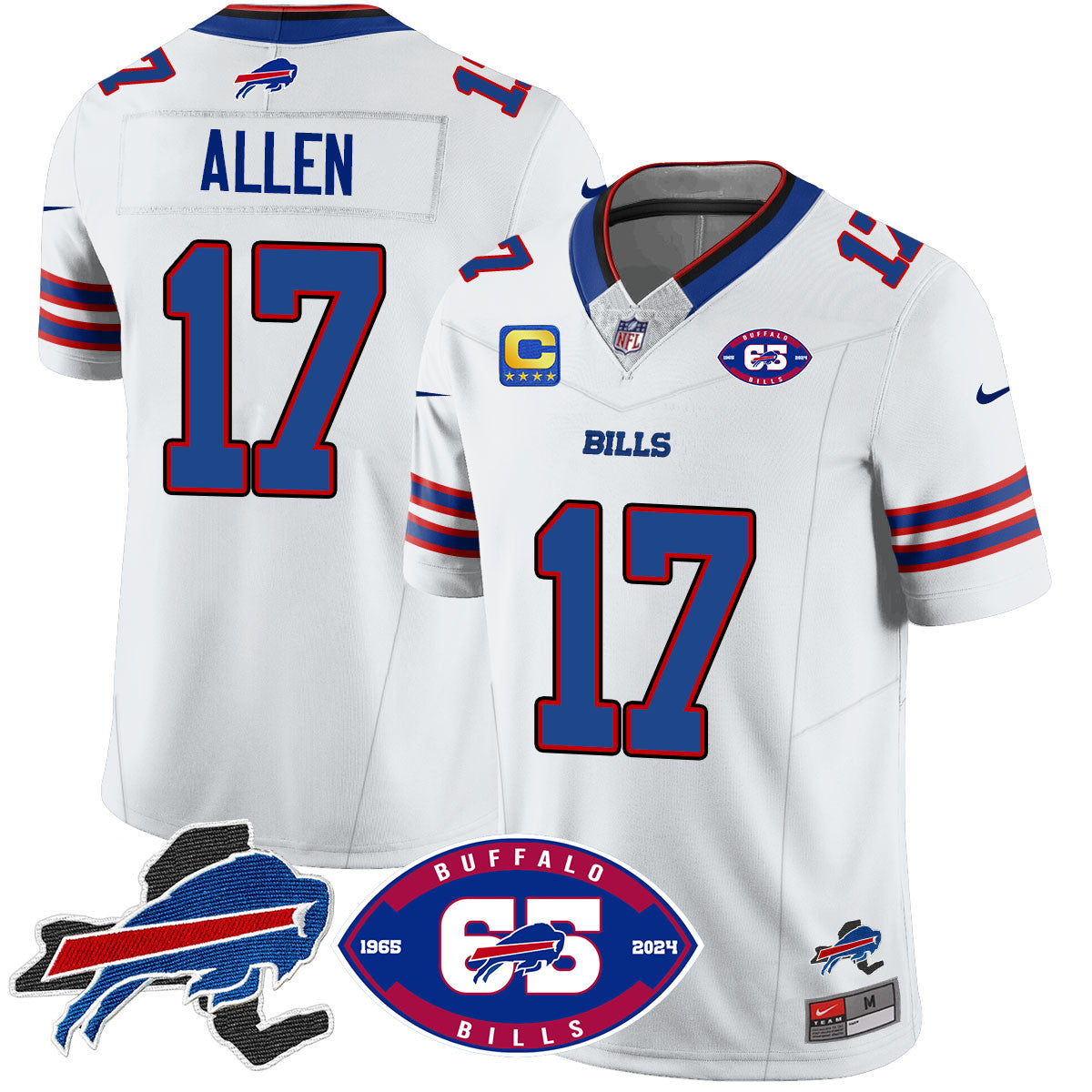 Bills 1959 - 2024 - The Bills Jersey - All Stitched