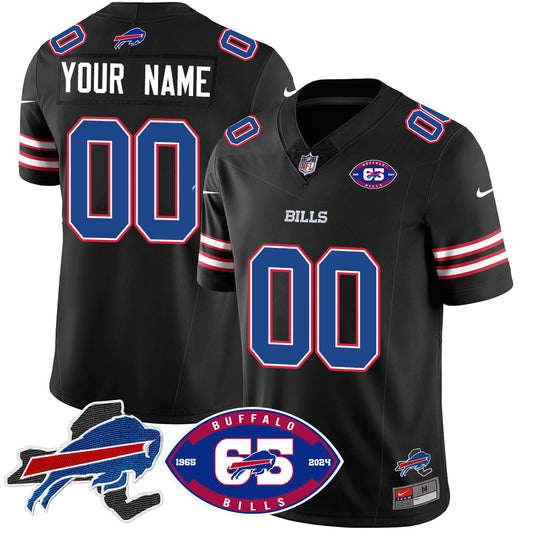 Custom Bills 1959 - 2024 - The Bills Jersey - All Stitched