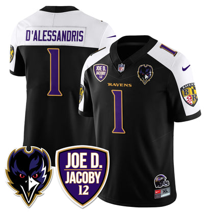 Ravens Purple Rising 2024 Vapor Limited Jersey - All Stitched