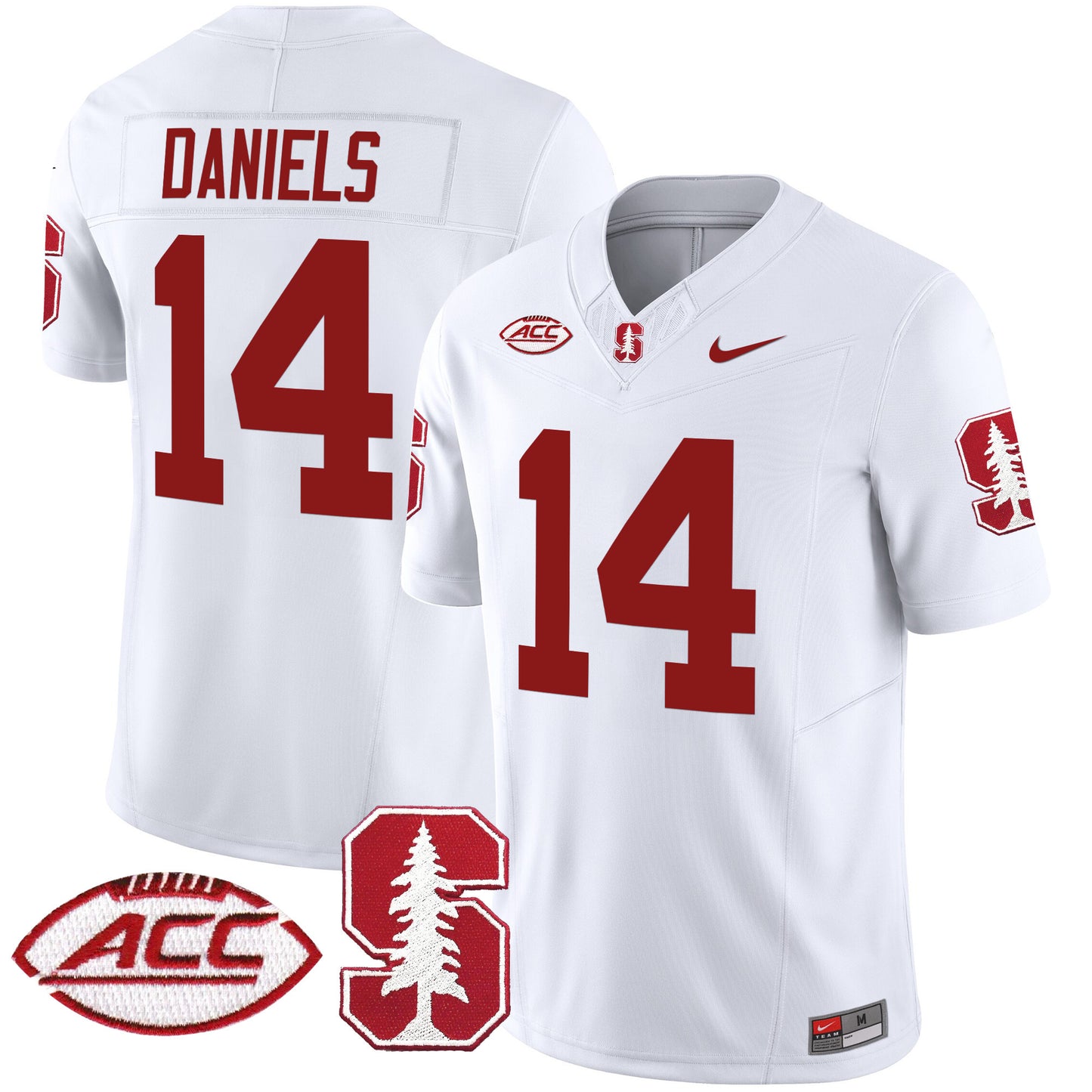 Stanford Cardinal 2024 ACC Patch Vapor Limited Jersey - All Stitched