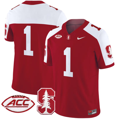 Stanford Cardinal 2024 ACC Patch Vapor Limited Jersey - All Stitched