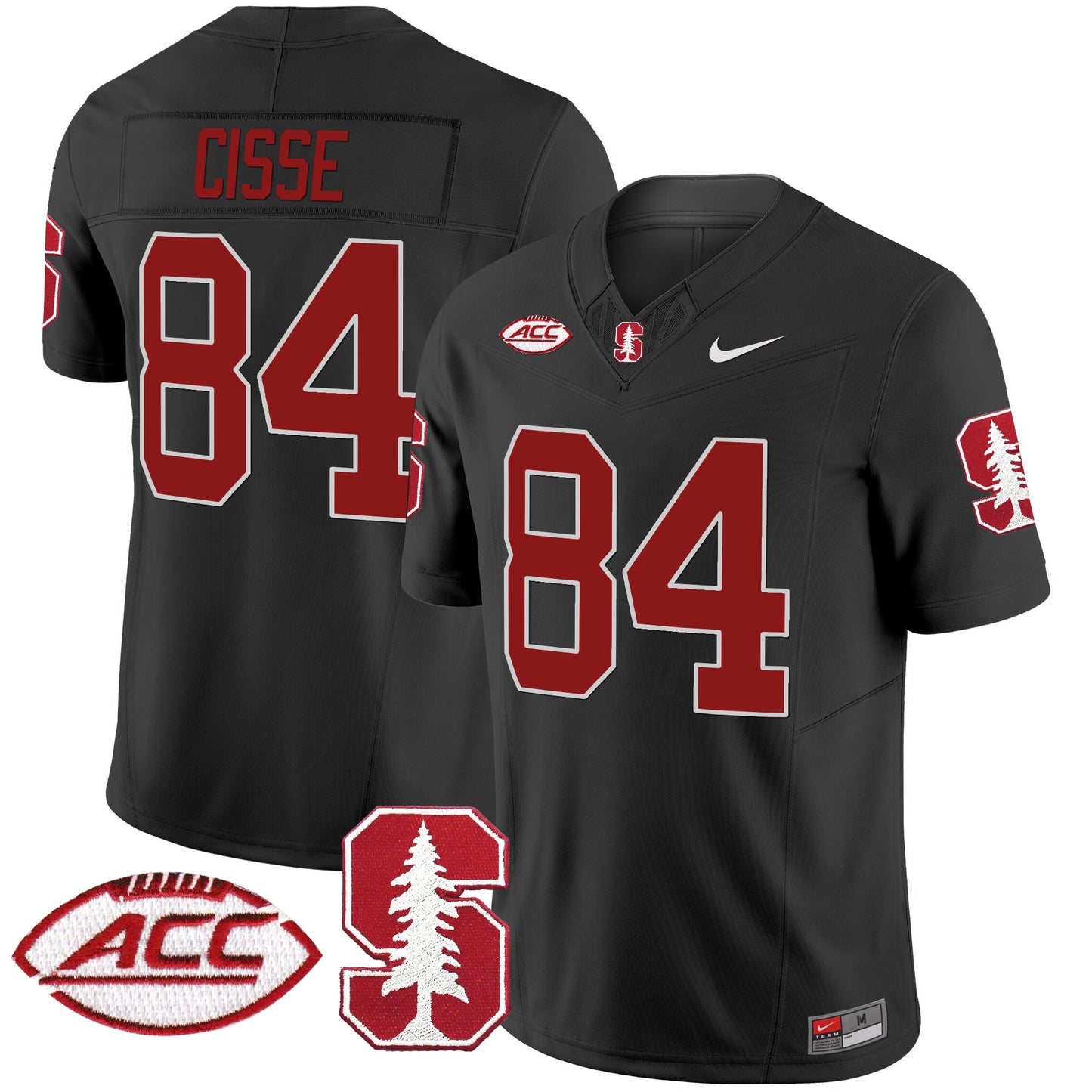 Stanford Cardinal 2024 ACC Patch Vapor Limited Jersey - All Stitched