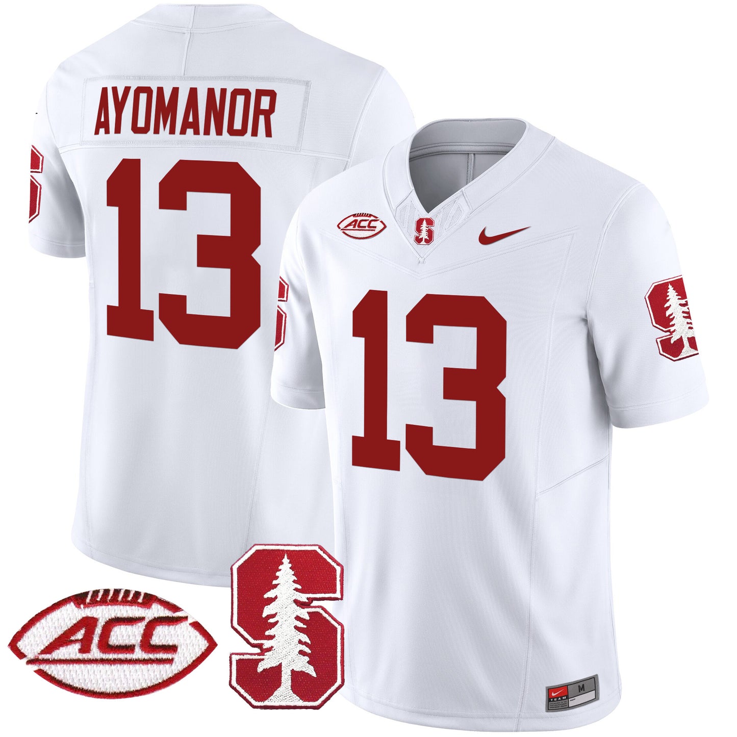 Stanford Cardinal 2024 ACC Patch Vapor Limited Jersey - All Stitched